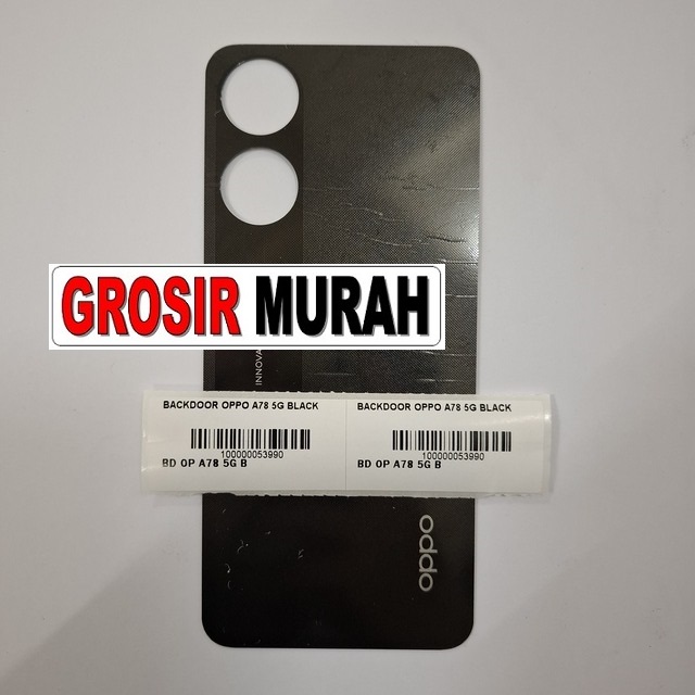 Backdoor Oppo A78 5G Black