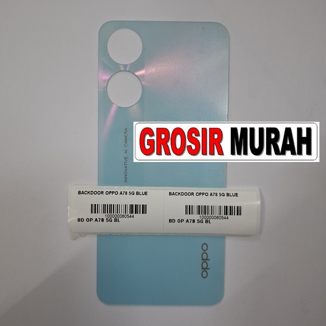 Backdoor Oppo A78 5G Blue