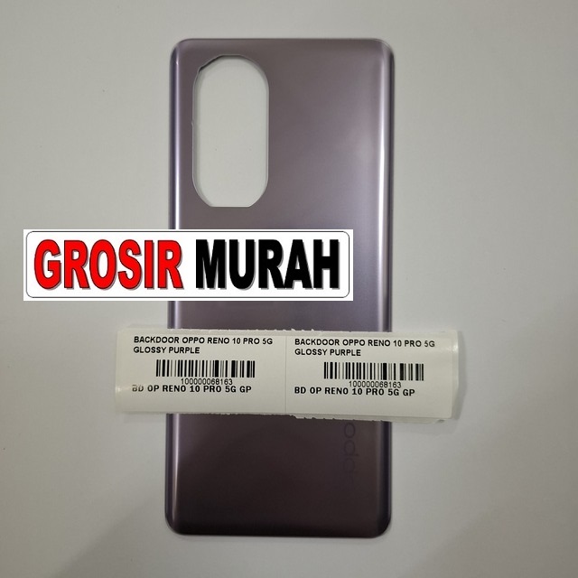 Backdoor Oppo Reno 10 Pro 5G Glossy Purple