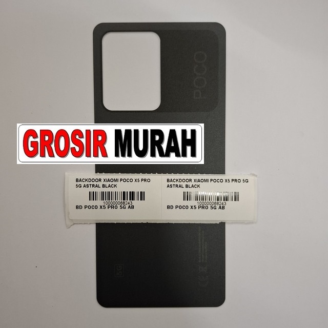 Backdoor Xiaomi Poco X5 Pro 5G Astral Black