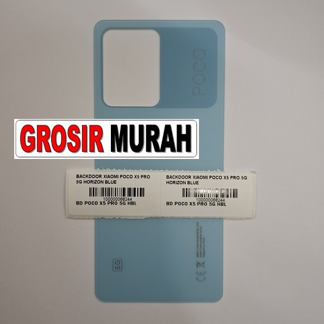 Backdoor Xiaomi Poco X5 Pro 5G Horizon Blue