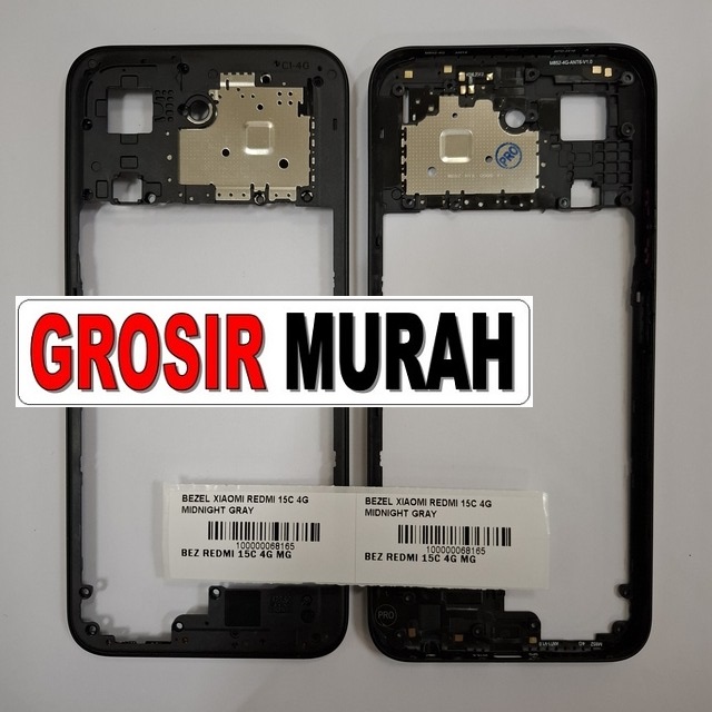 Bezel Xiaomi Redmi 15C 4G Midnight Gray