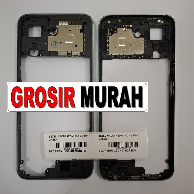 Bezel Xiaomi Redmi 15C 4G Mint Green