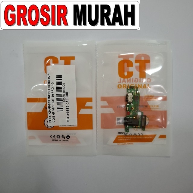 Flexi Charger Infinix X6885 Ori Hot 60 Pro 4G