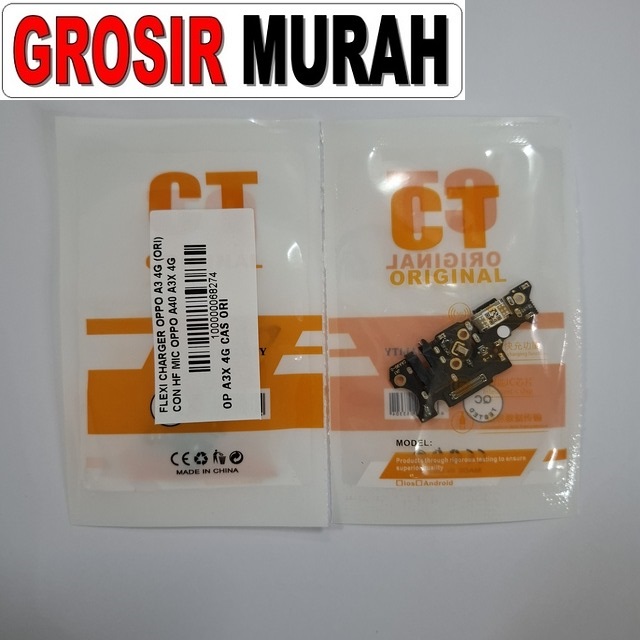 Flexi Charger Oppo A3 4G Ori Oppo A40 A3X 4G