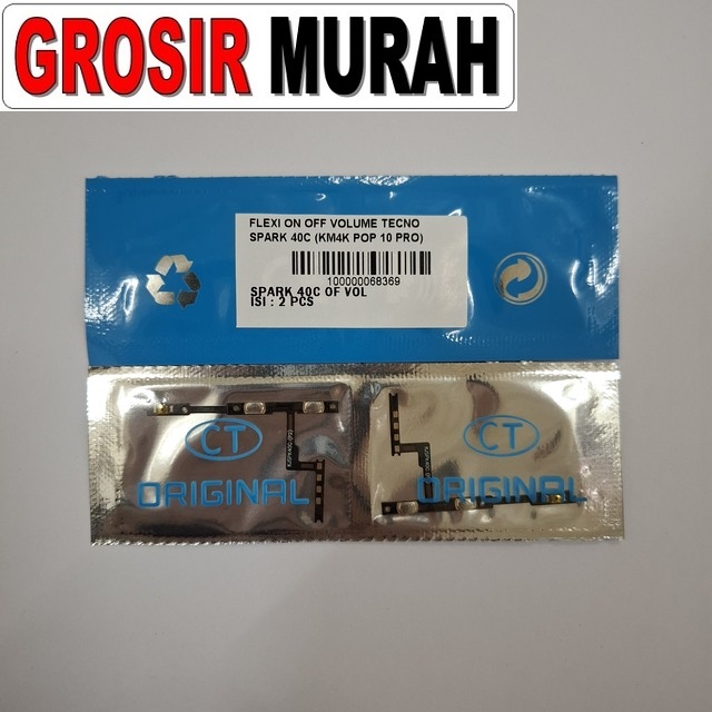 Flexi On Off Volume Tecno Spark 40C Km4K Pop 10 Pro