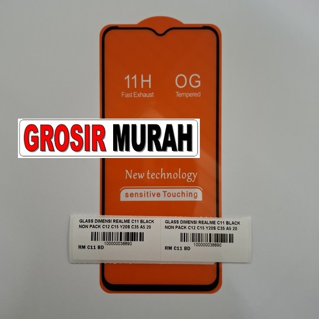 Glass Dimensi Realme C11 C12 C15 Y20S C35 A5 2020 A31 C3 A15 A16 A9 2020