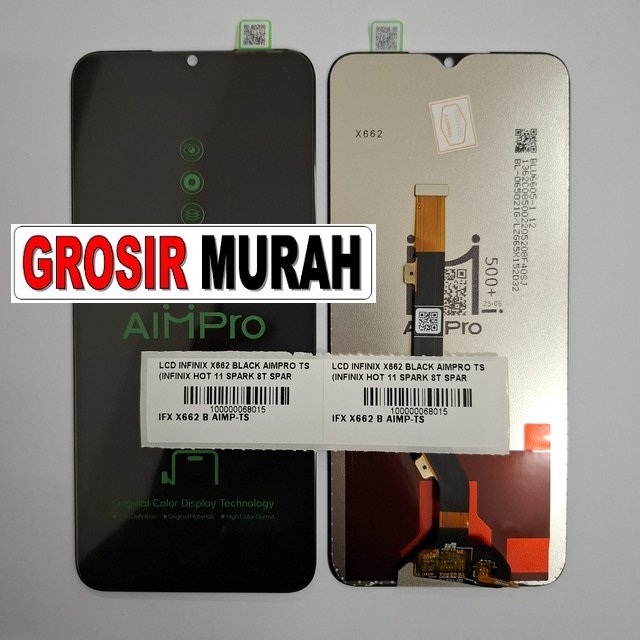 LCD Infinix X662 Aimpro Hot 11 Spark 8T Spark 8P Spark 9 Pro