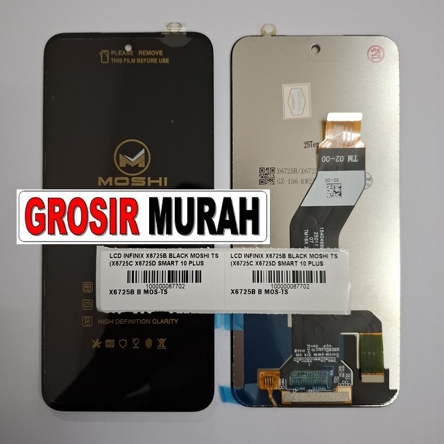 LCD Infinix X6725B Moshi X6725C X6725D Smart 10 Plus Hot 60 5G Smart 10T Smart 10 Pro