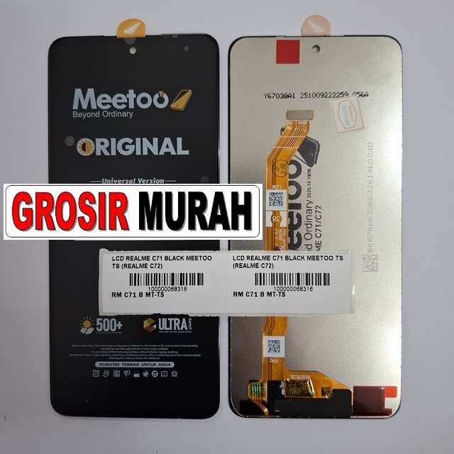 Lcd Realme C71 Black Meetoo Ts (realme C72)
