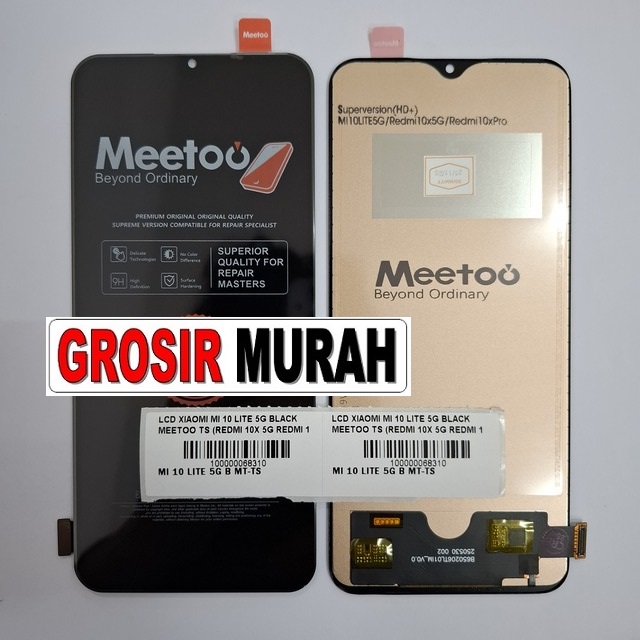 Lcd Xiaomi Mi 10 Lite 5g Black Meetoo Ts (redmi 10x 5g Redmi 10x Pro)