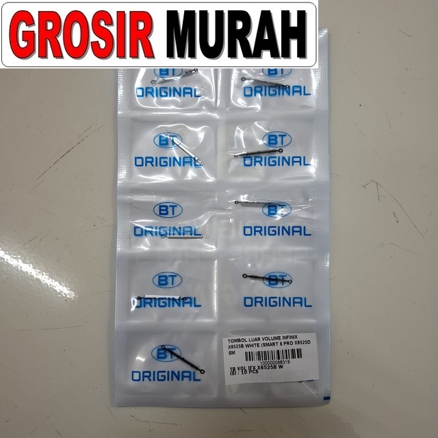 Tombol Luar Volume Infinix X6525B Smart 8 Pro White