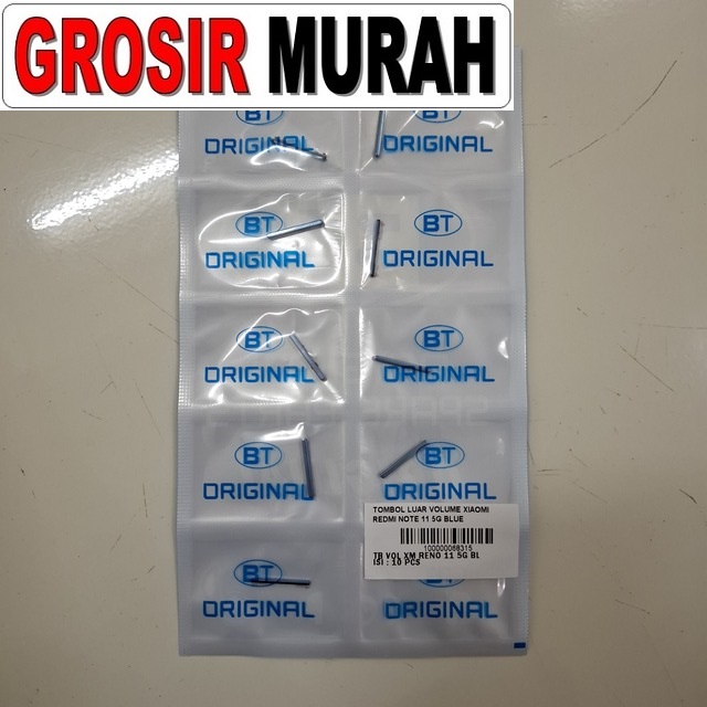 Tombol Luar Volume Xiaomi Redmi Note 11 5g Blue