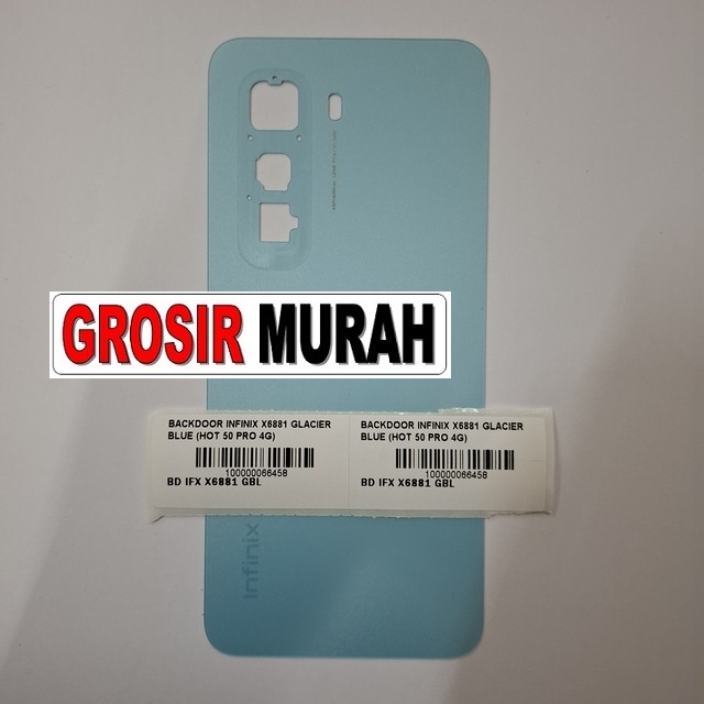 Backdoor Infinix X6881 Glacier Blue (hot 50 Pro 4g)