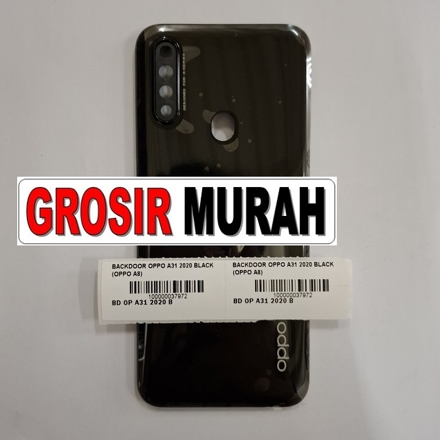 Backdoor Oppo A31 2020 Black Oppo A8