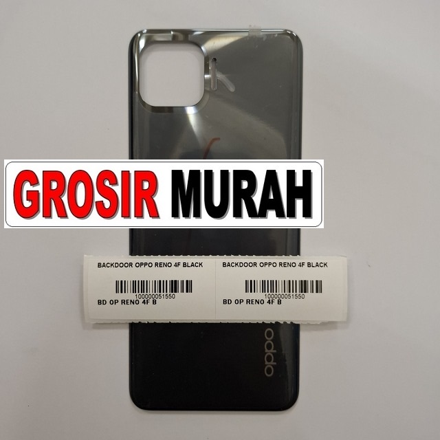 Backdoor Oppo Reno 4F Black