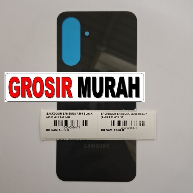 Backdoor Samsung A366 A566 A36 A56 5G Black