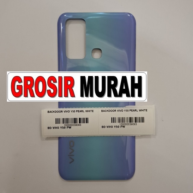 Backdoor Vivo Y50 Pearl White