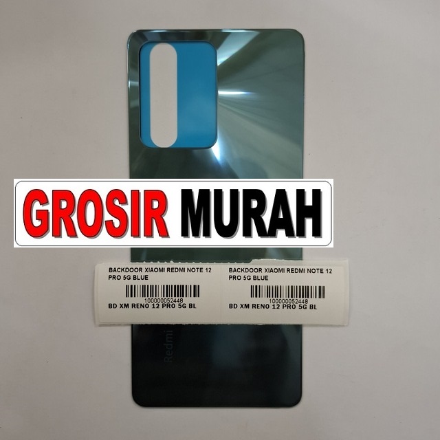 Backdoor Redmi Note 12 Pro 5G Blue