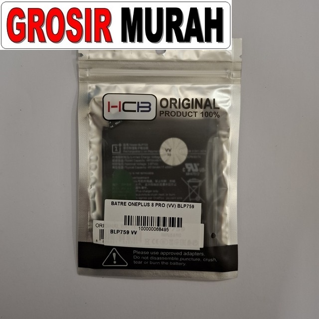 Batre OnePlus 8 Pro BLP759 VV
