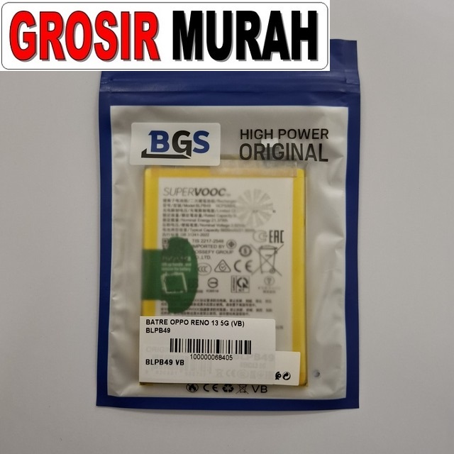 Batre Oppo Reno 13 5G BLPB49 VB