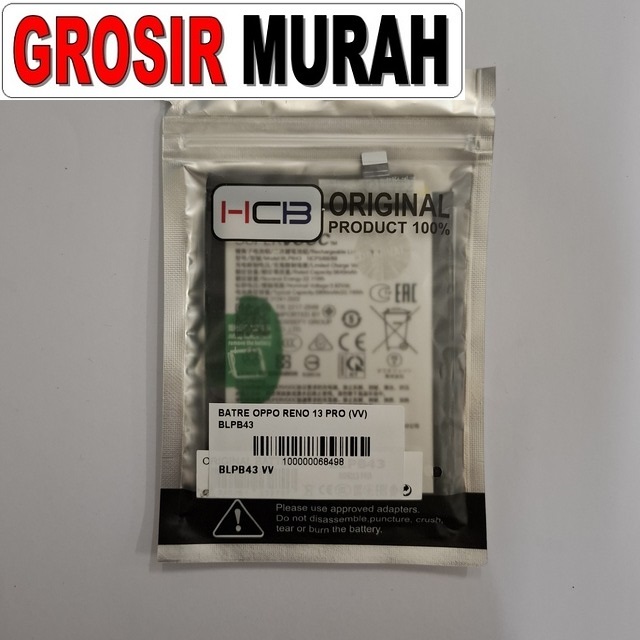 Batre Oppo Reno 13 Pro BLPB43 VV