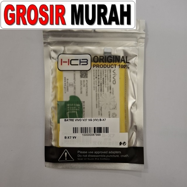 Batre Vivo V27 5G B-X7 VV