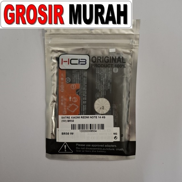 Batre Redmi Note 14 4G BR50 VV