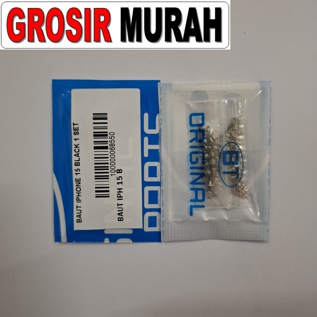 Baut Iphone 15 Black 1 Set