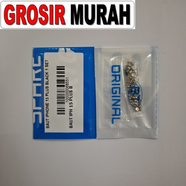 Baut Iphone 15 Plus Black 1 Set