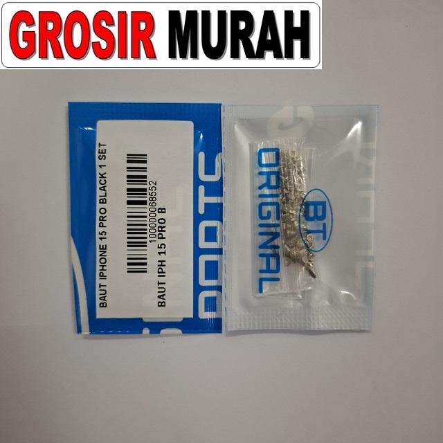 Baut Iphone 15 Pro Black 1 Set