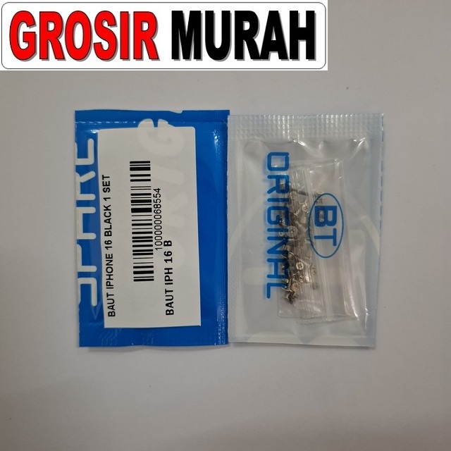 Baut Iphone 16 Black 1 Set