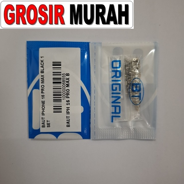Baut Iphone 16 Pro Max Black 1 Set