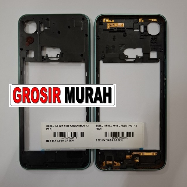 Bezel Infinix X668 Hot 12 Pro Green