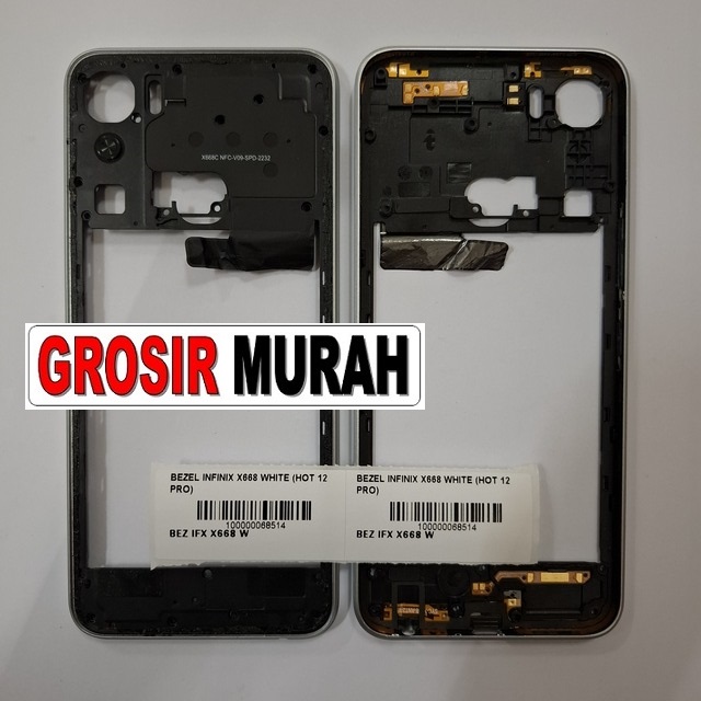 Bezel Infinix X668 Hot 12 Pro White