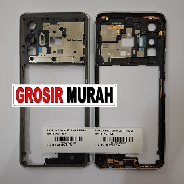 Bezel Infinix X6827 Light Rider White (hot 20s)