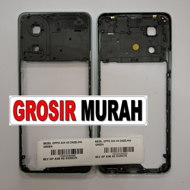Bezel Oppo A58 4G Dazzling Green