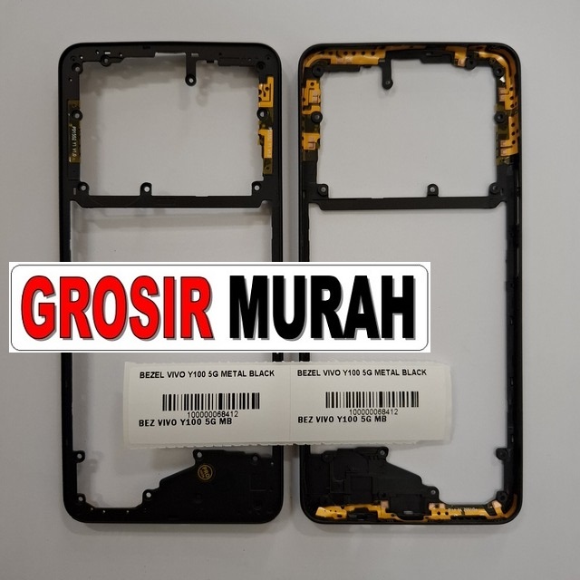 Bezel Vivo Y100 5G Metal Black