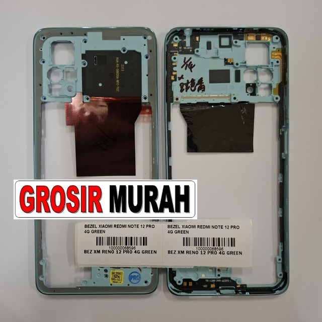 Bezel Xiaomi Redmi Note 12 Pro 4g Green