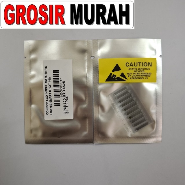 Con PCB LCD Infinix X6525 60 Pin X6528B Smart 8 Hot 40i