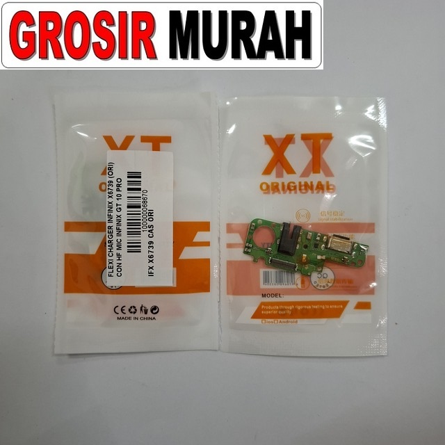 Flexi Charger Infinix X6739 Ori GT 10 Pro