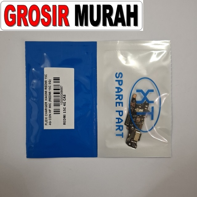Flexi Charger Redmi 15C 4G dan Redmi 15C 5G