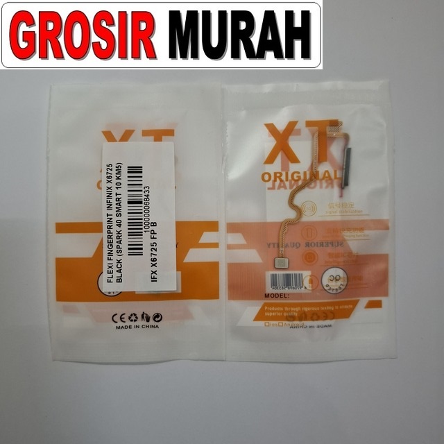 Flexi Fingerprint Infinix X6725 Spark 40 Smart 10 Km5 Black