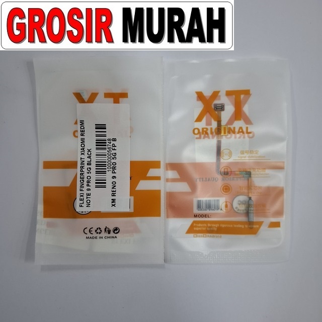 Flexi Fingerprint Redmi Note 9 Pro 5G Black