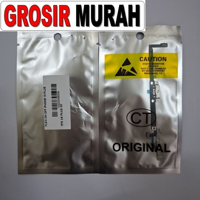 Flexi On Off iPhone 16 Plus sparepart tombol power