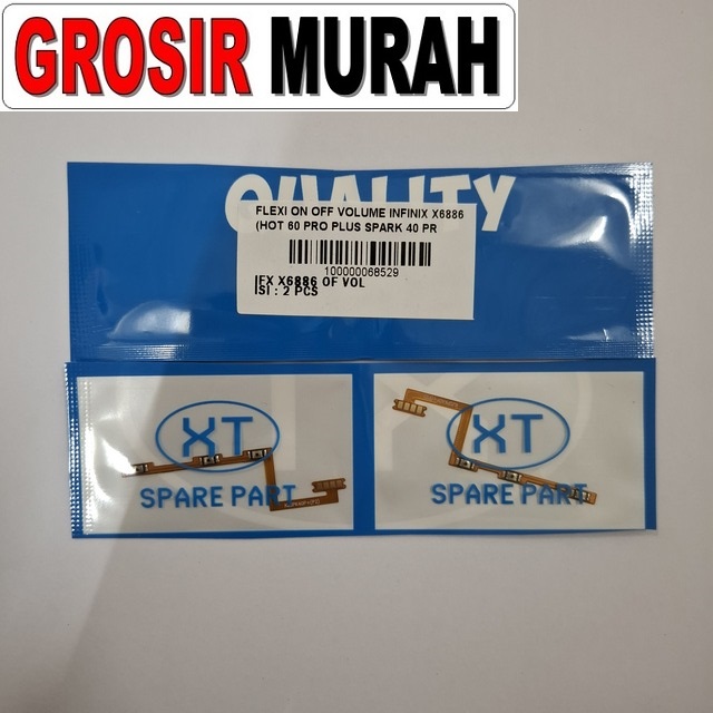 Flexi On Off Volume Infinix X6886 Hot 60 Pro Plus Spark 40 Pro Plus KM7