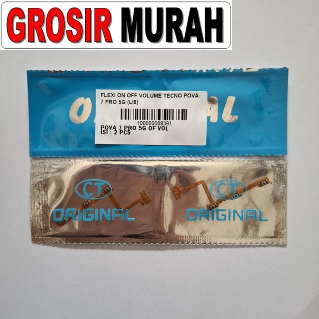Flexi On Off Volume Tecno Pova 7 Pro 5G