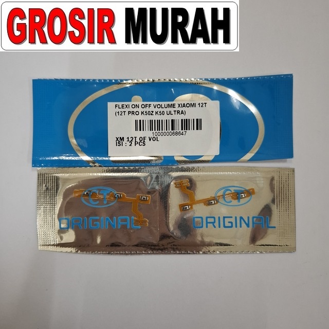 Flexi On Off Volume Xiaomi 12T 12T Pro K50Z K50 Ultra