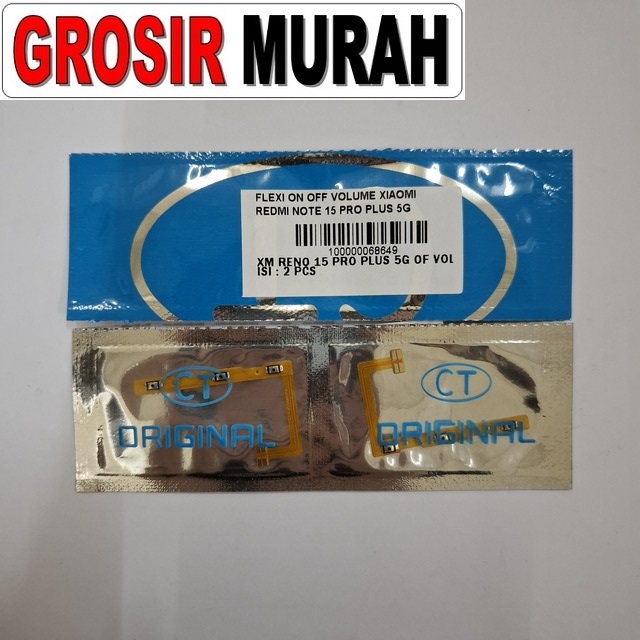 Flexi On Off Volume Redmi Note 15 Pro Plus 5G