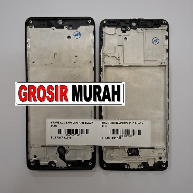Frame LCD Samsung A315 A31 Black